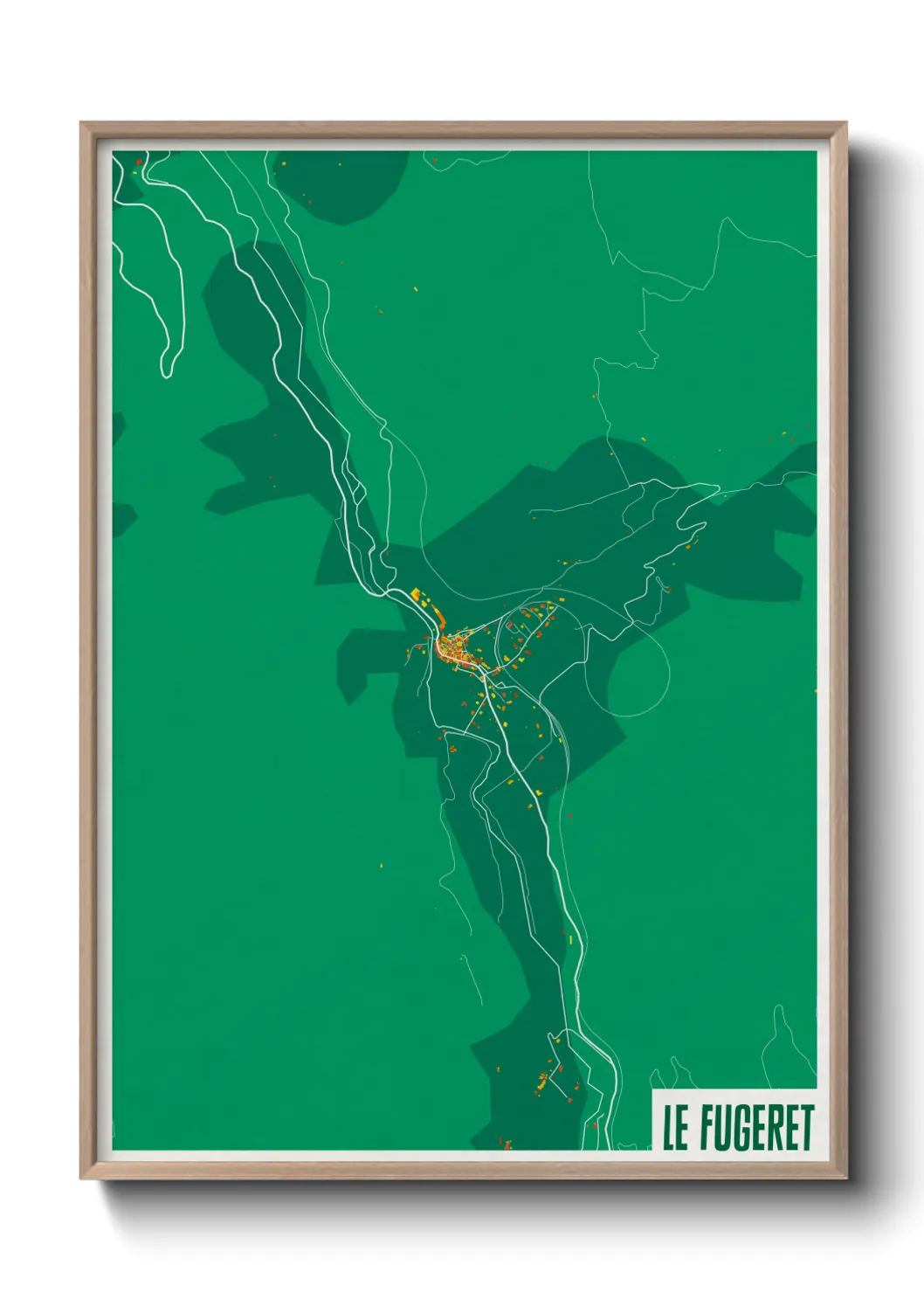 Un poster carteLe Fugeret