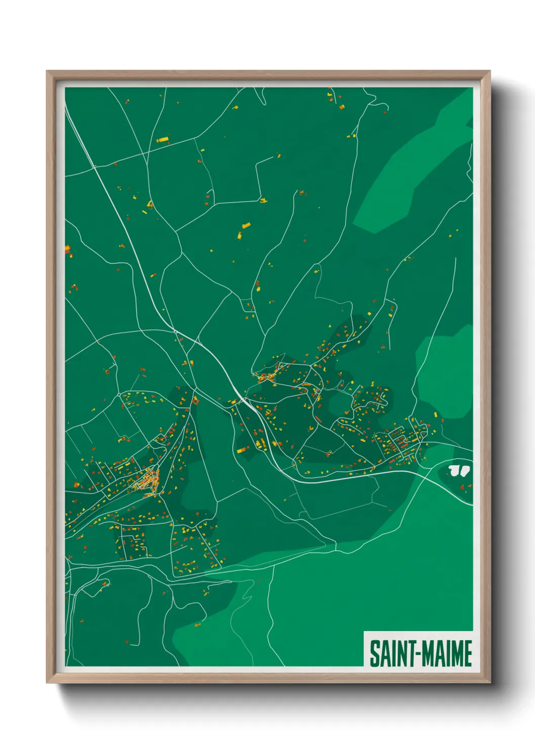 Un poster carteSaint-Maime