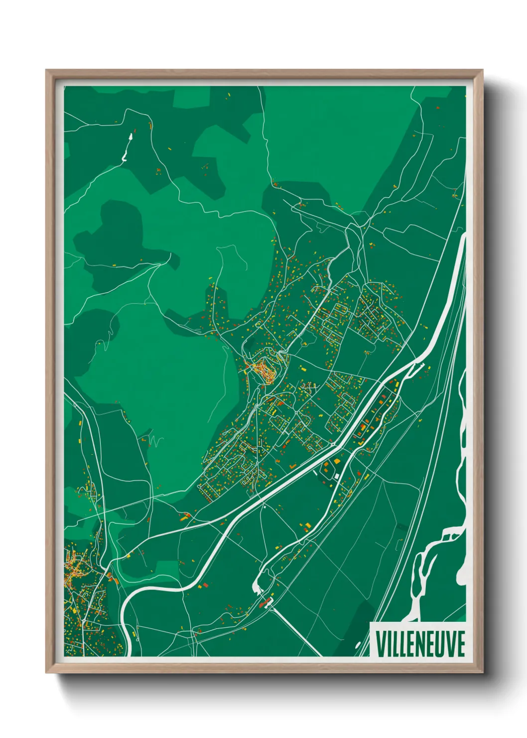 Un poster carteVilleneuve