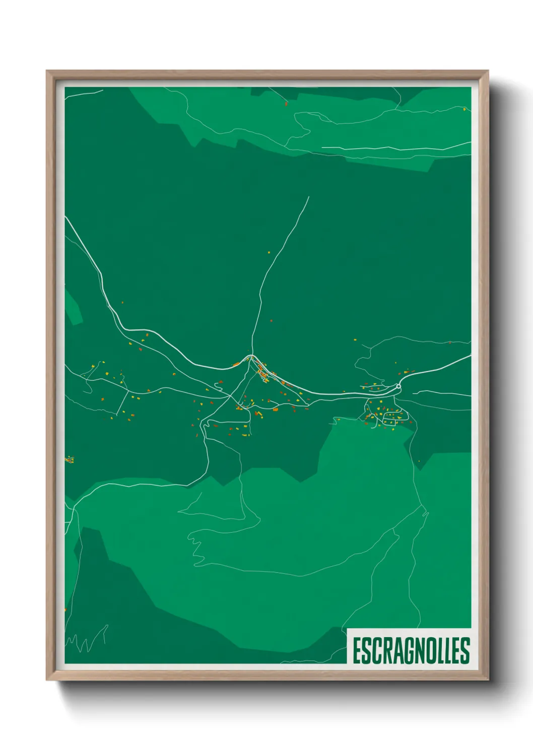 Un poster carteEscragnolles