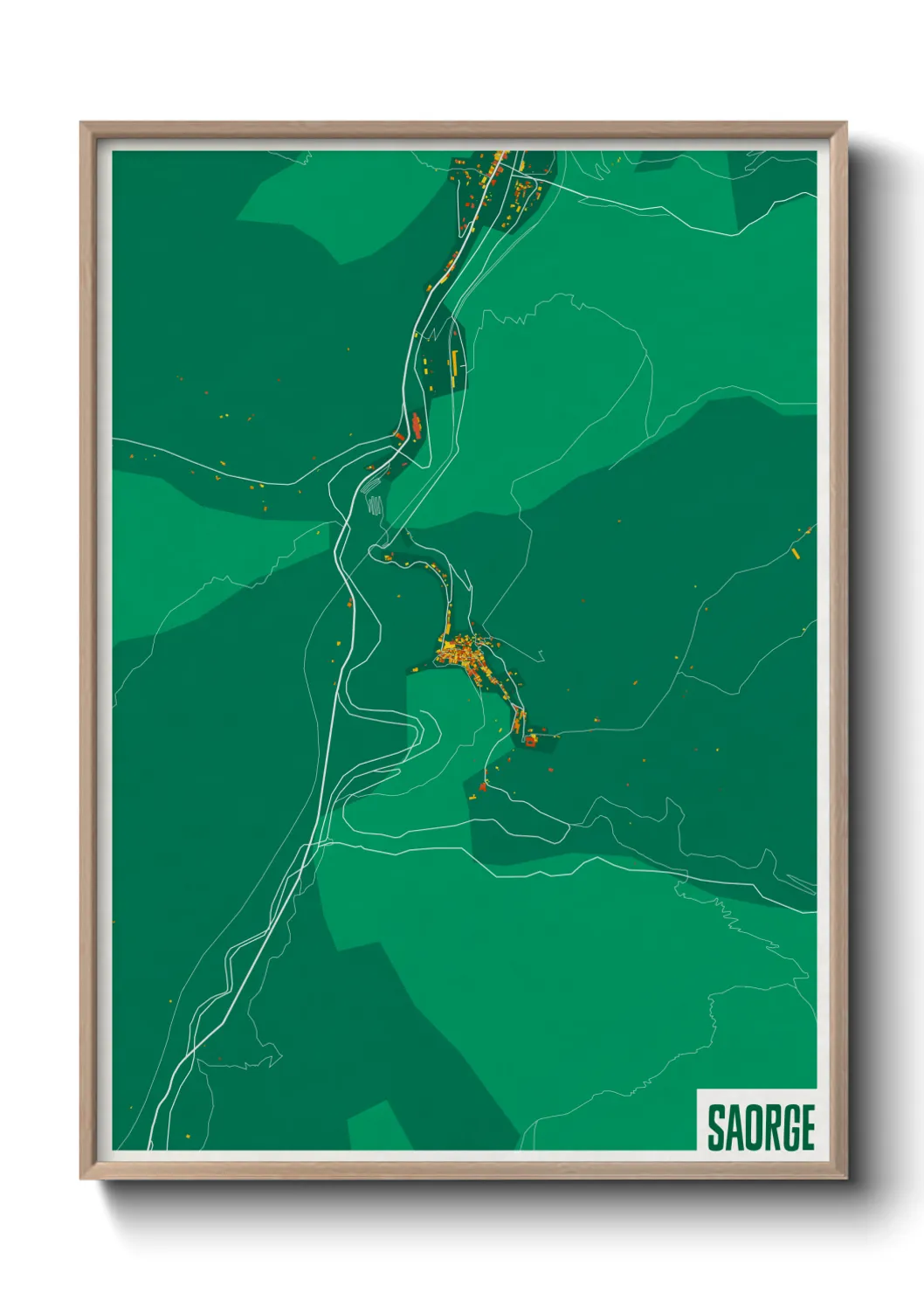 Un poster carteSaorge