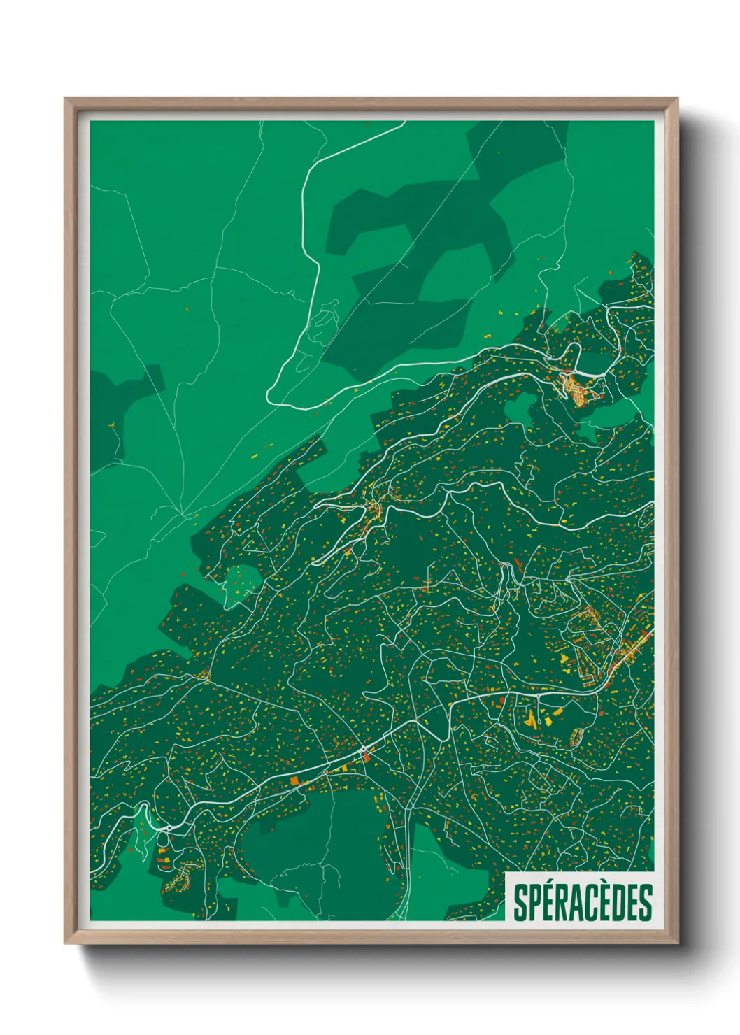 Un poster carteSpéracèdes