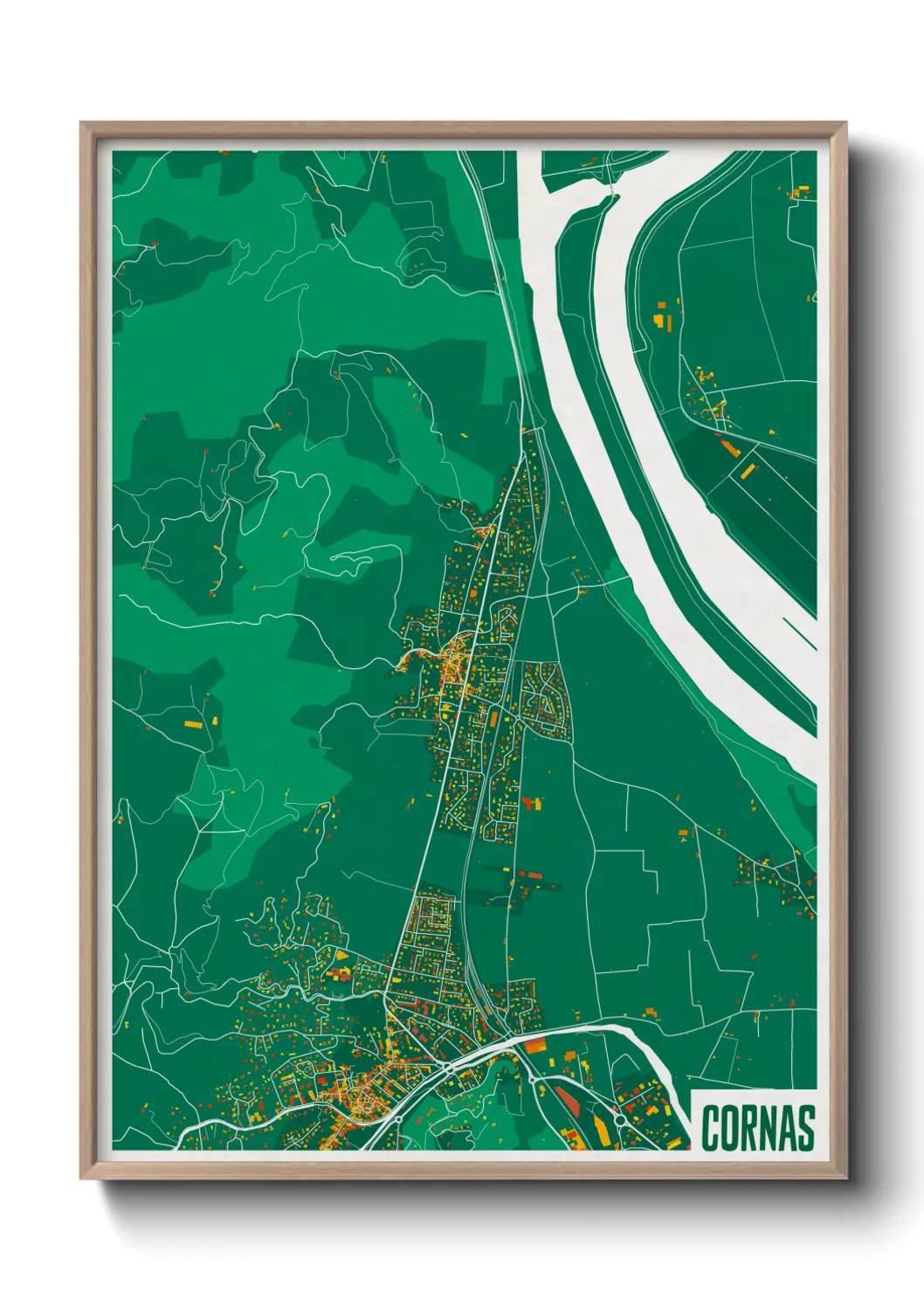 Un poster carteCornas