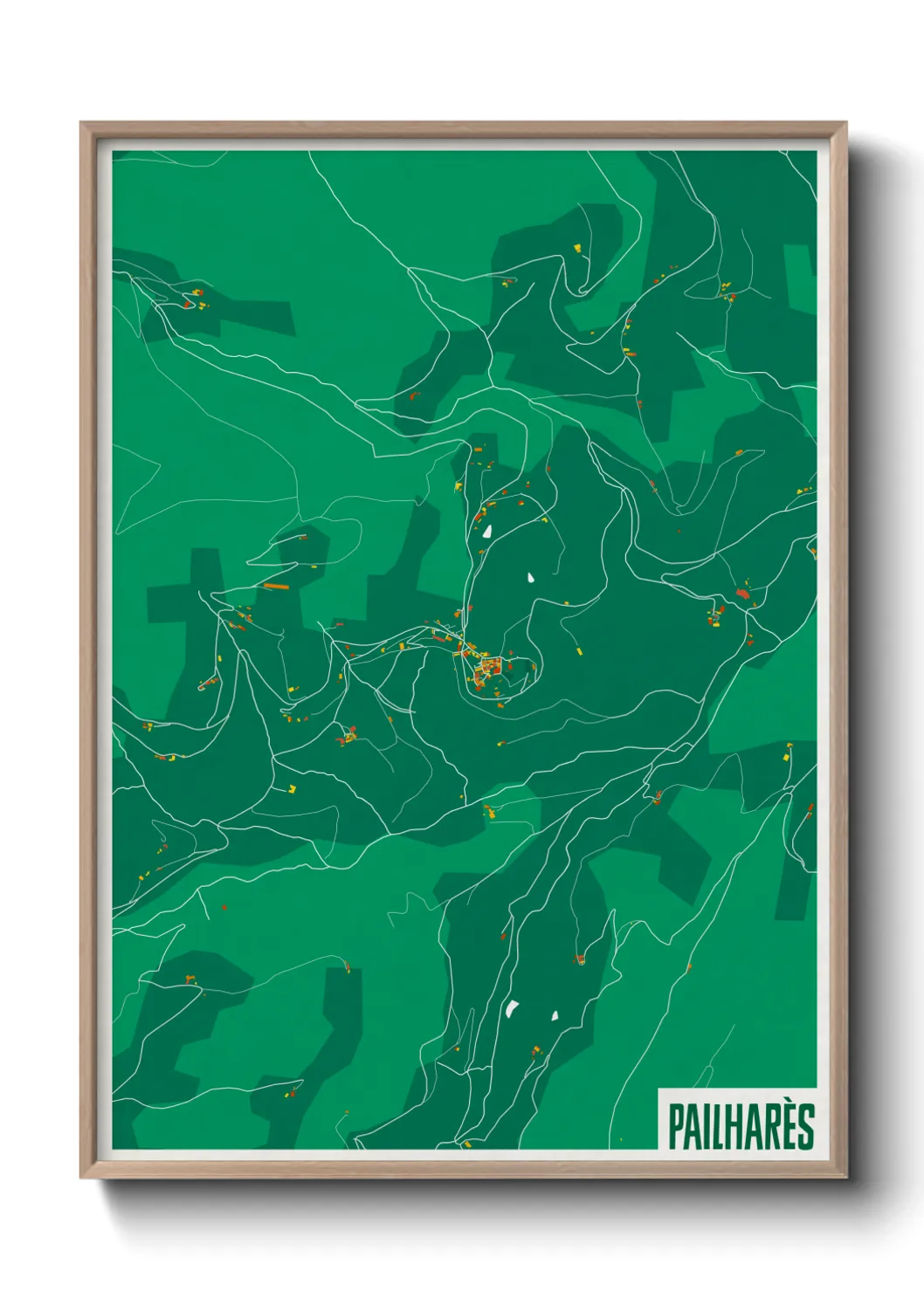 Un poster cartePailharès