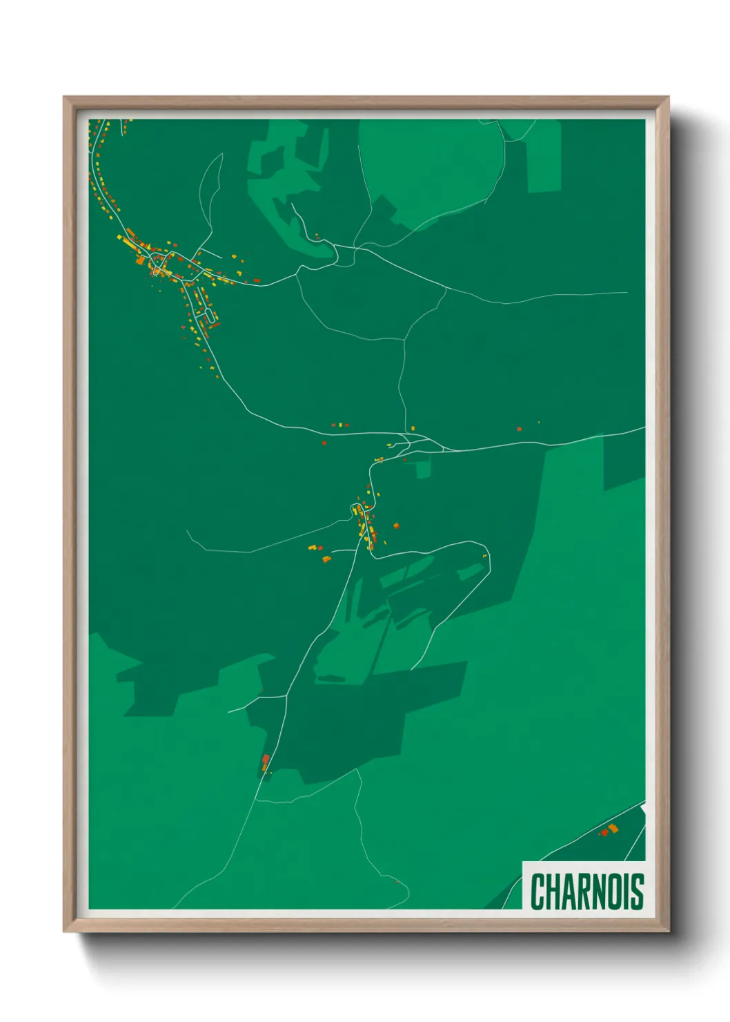 Un poster carteCharnois