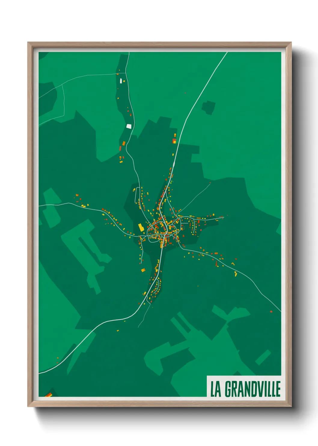 Un poster carteLa Grandville