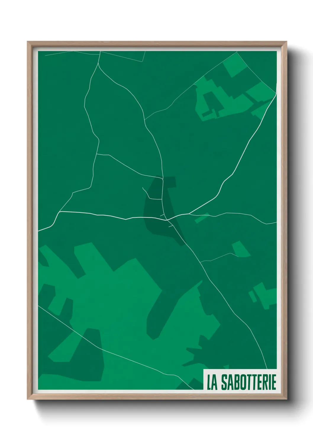 Un poster carteLa Sabotterie