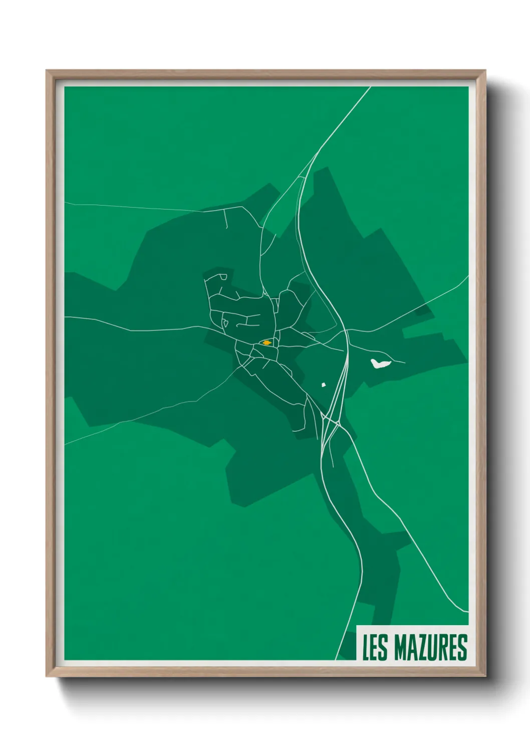 Un poster carteLes Mazures