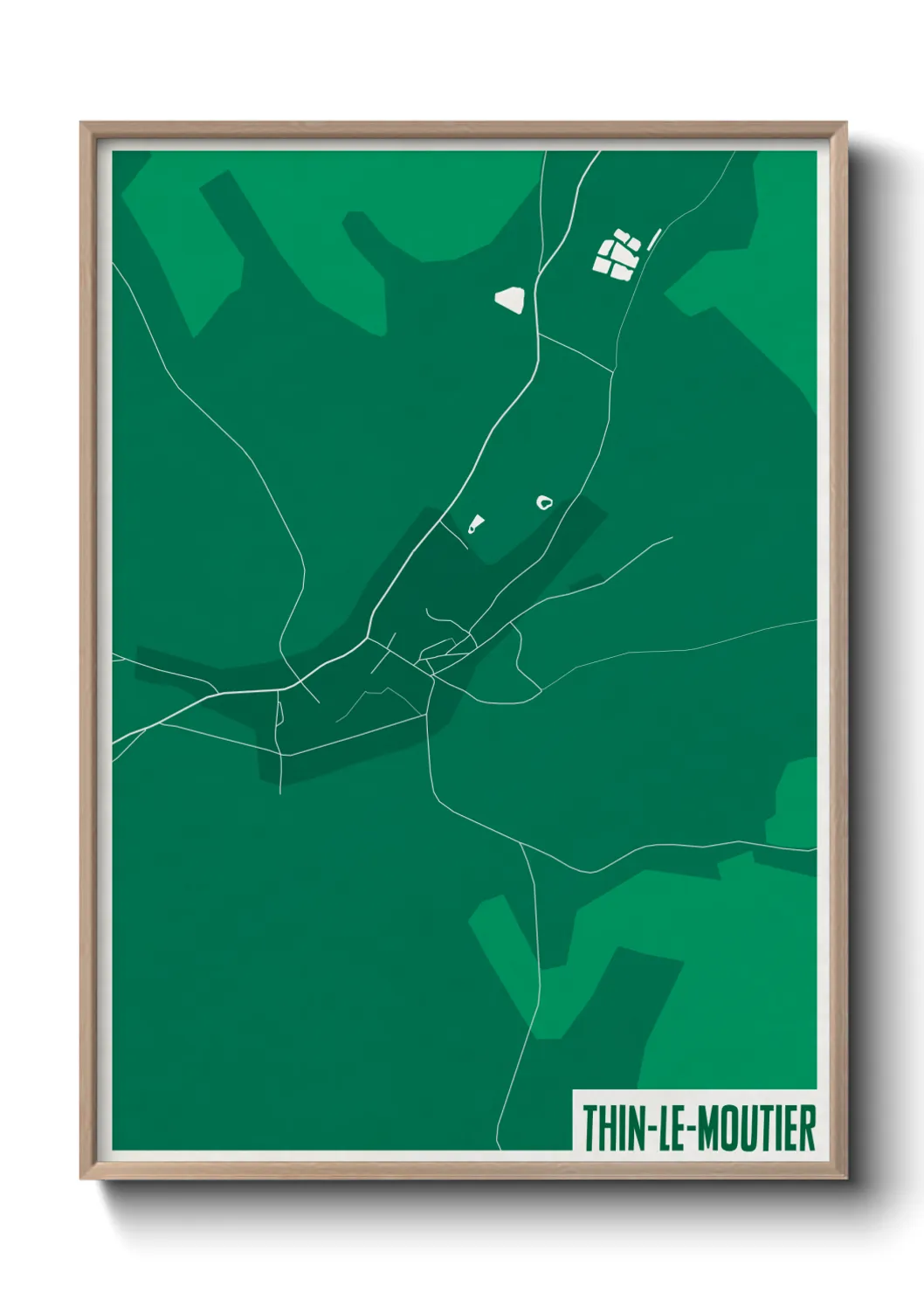 Un poster carteThin-le-Moutier