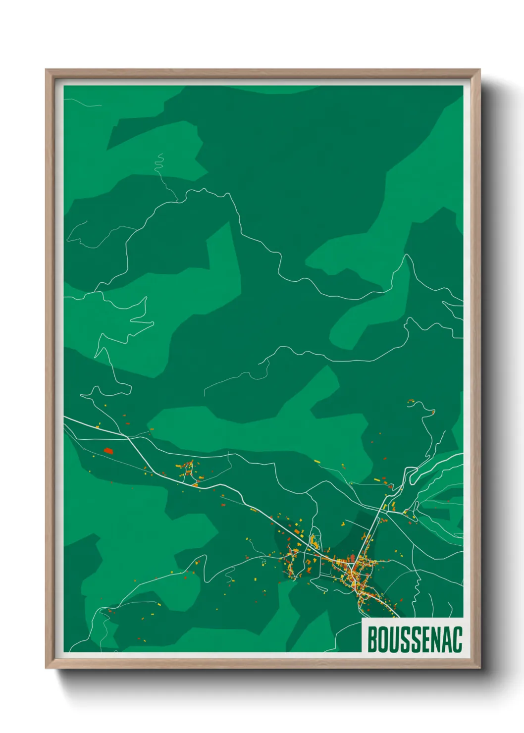 Un poster carteBoussenac