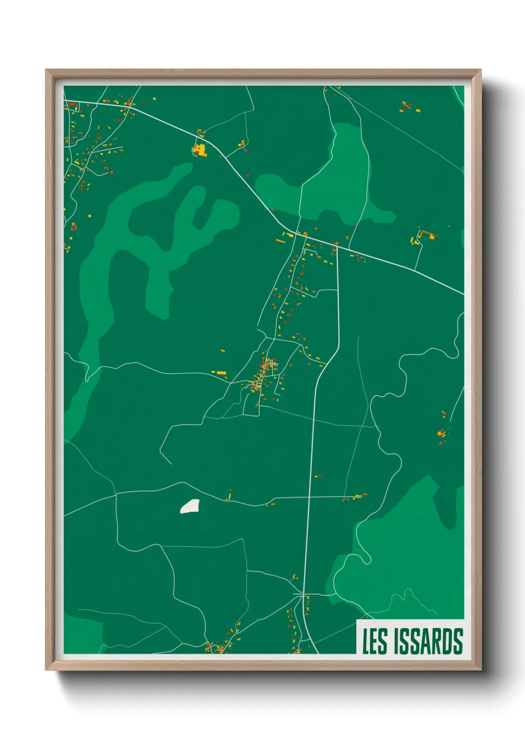 Un poster carteLes Issards