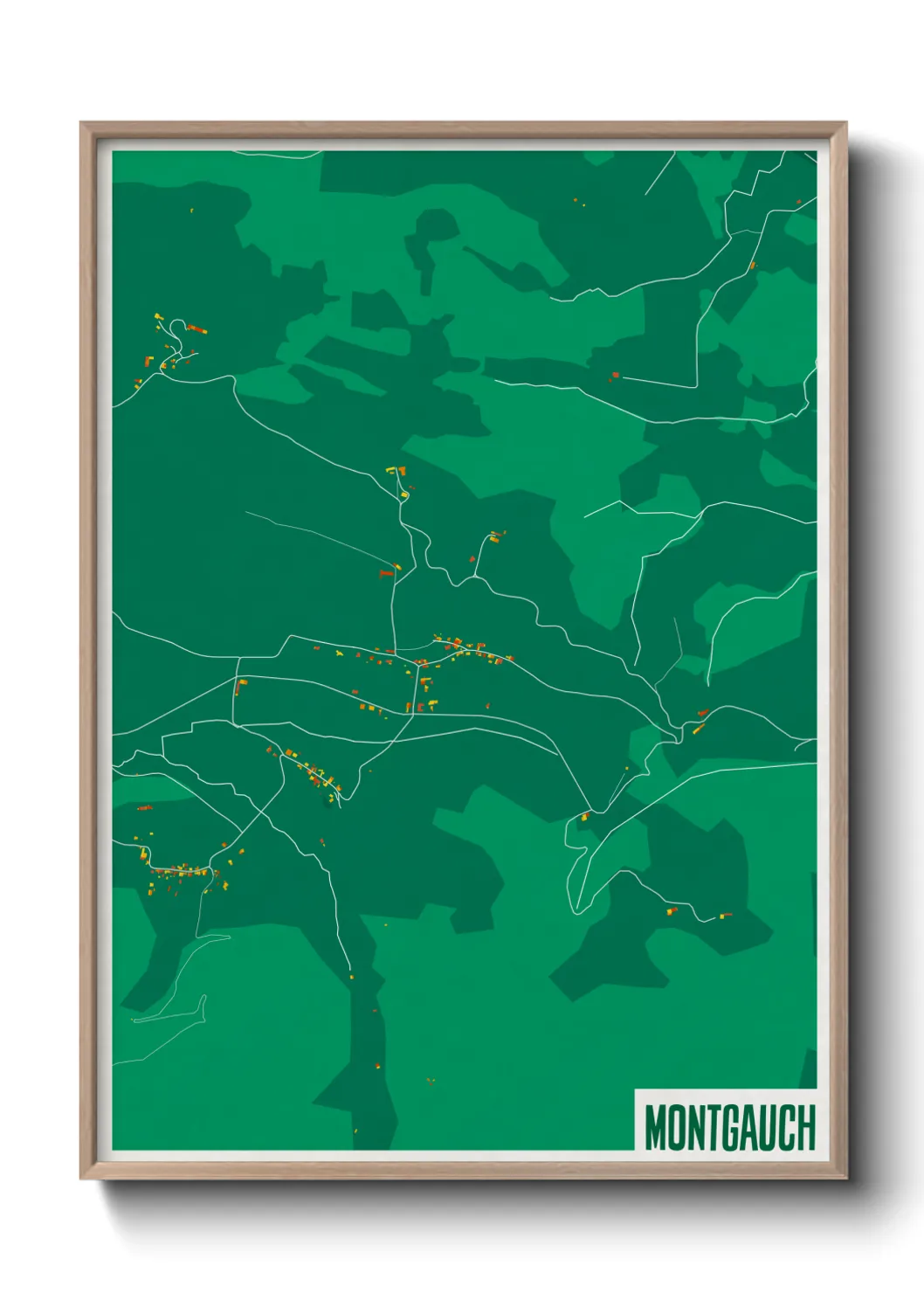 Un poster carteMontgauch