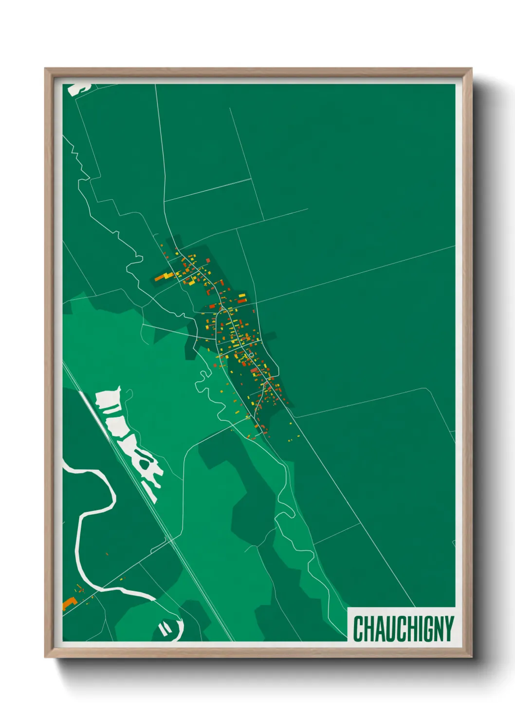 Un poster carteChauchigny