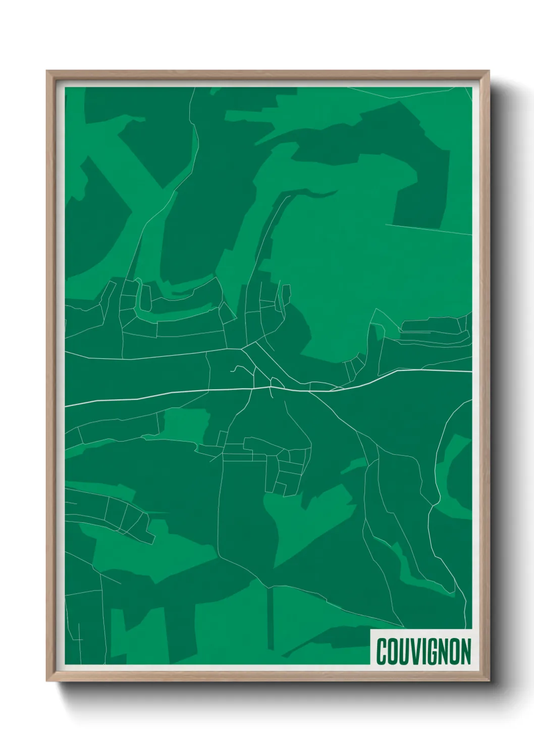 Un poster carteCouvignon
