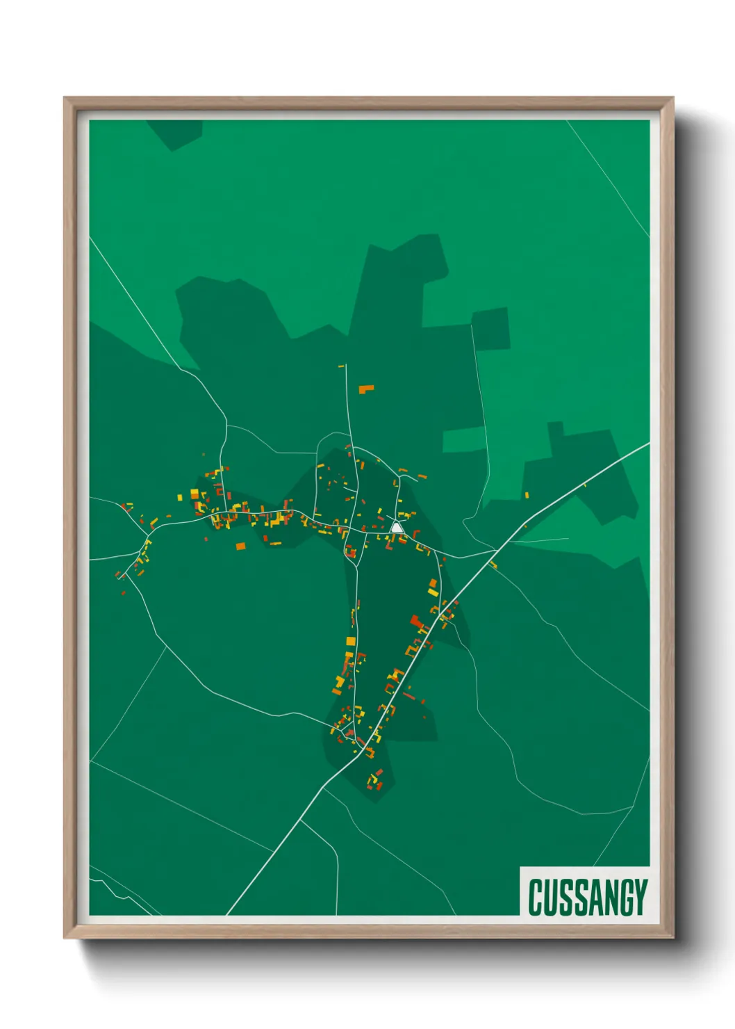 Un poster carteCussangy