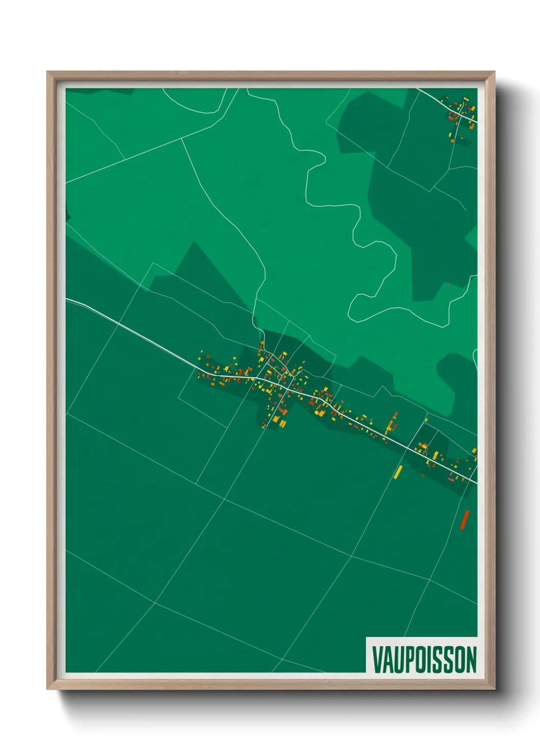 Un poster carteVaupoisson
