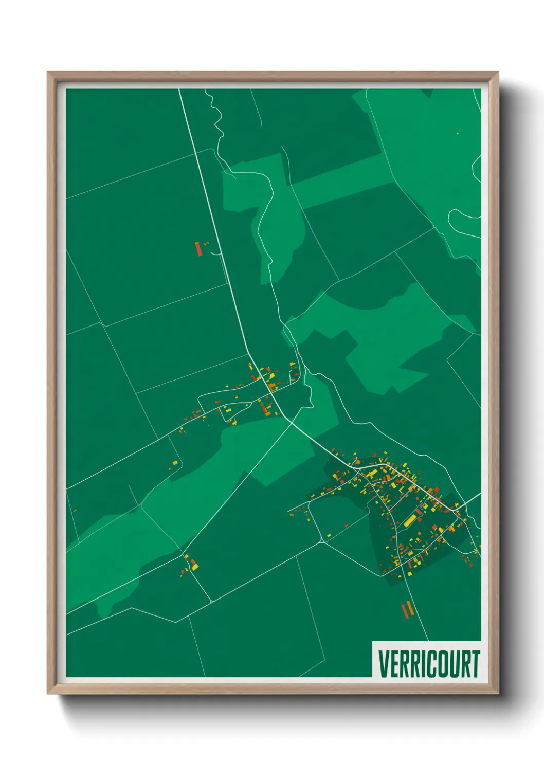 Un poster carteVerricourt