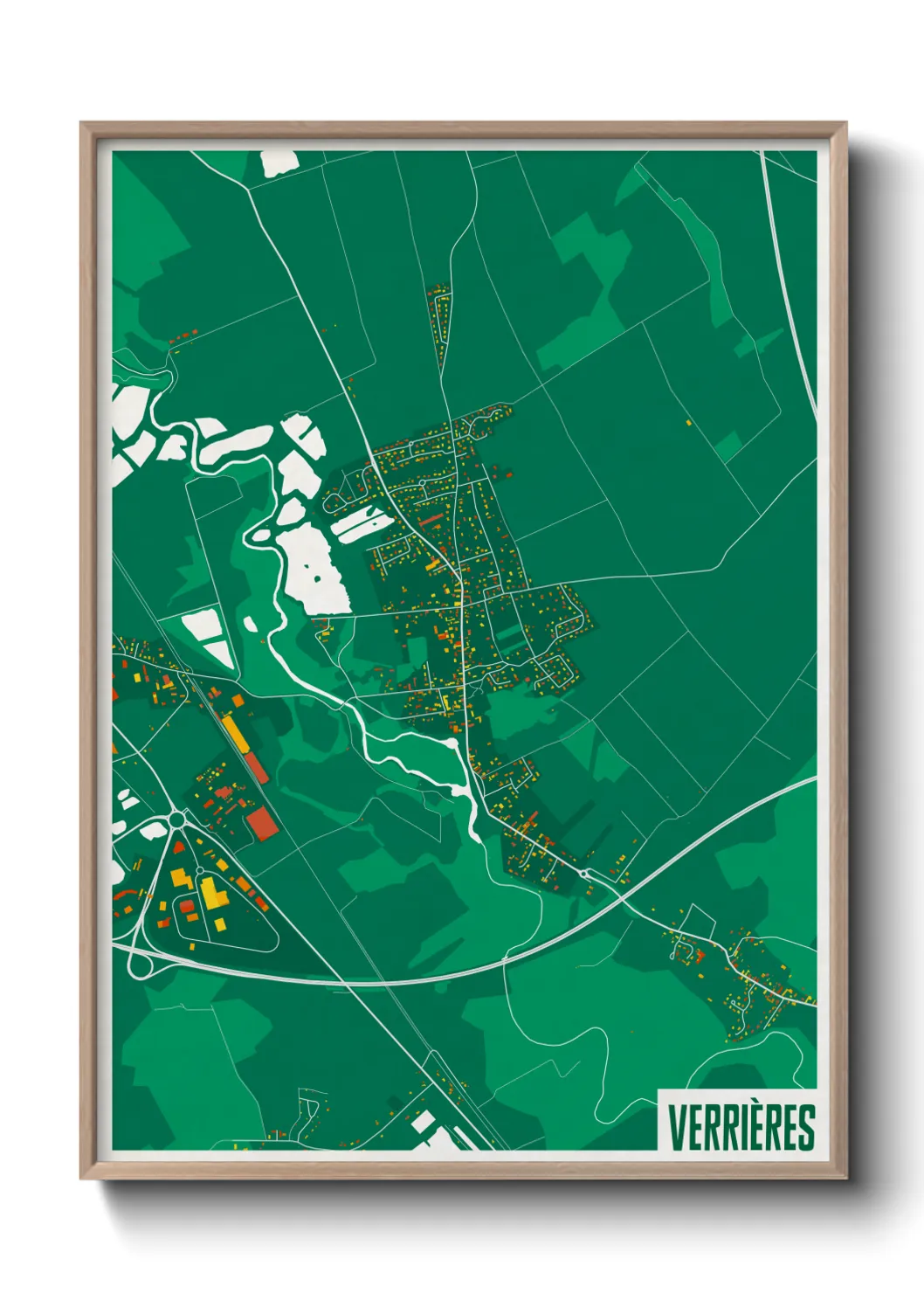 Un poster carteVerrières