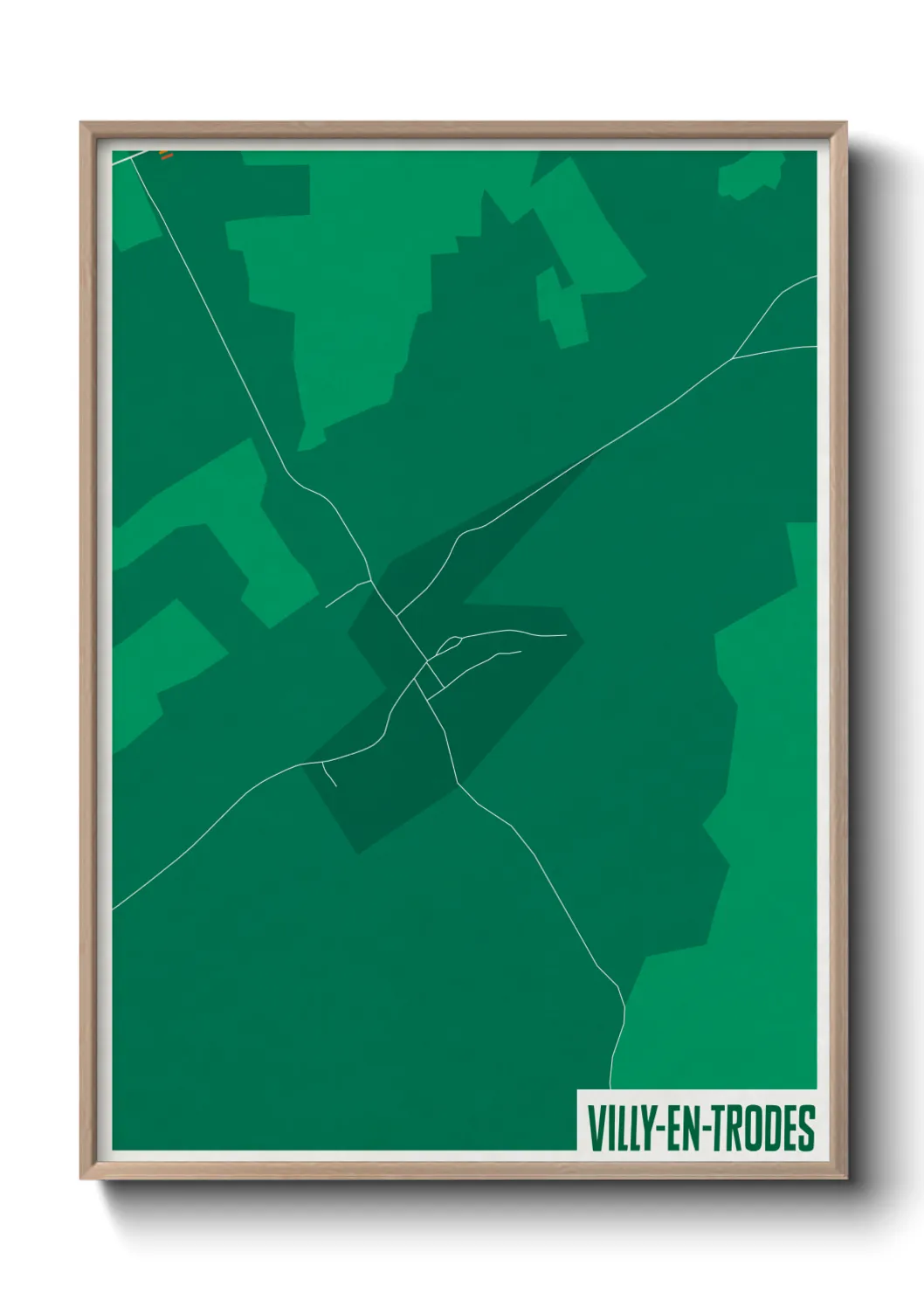 Un poster carteVilly-en-Trodes