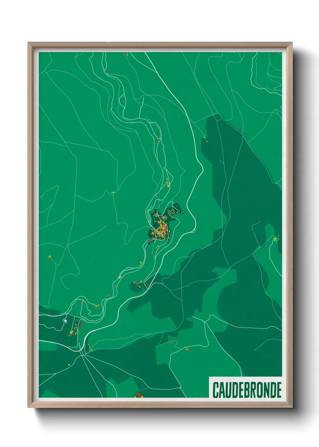 Un poster carteCaudebronde