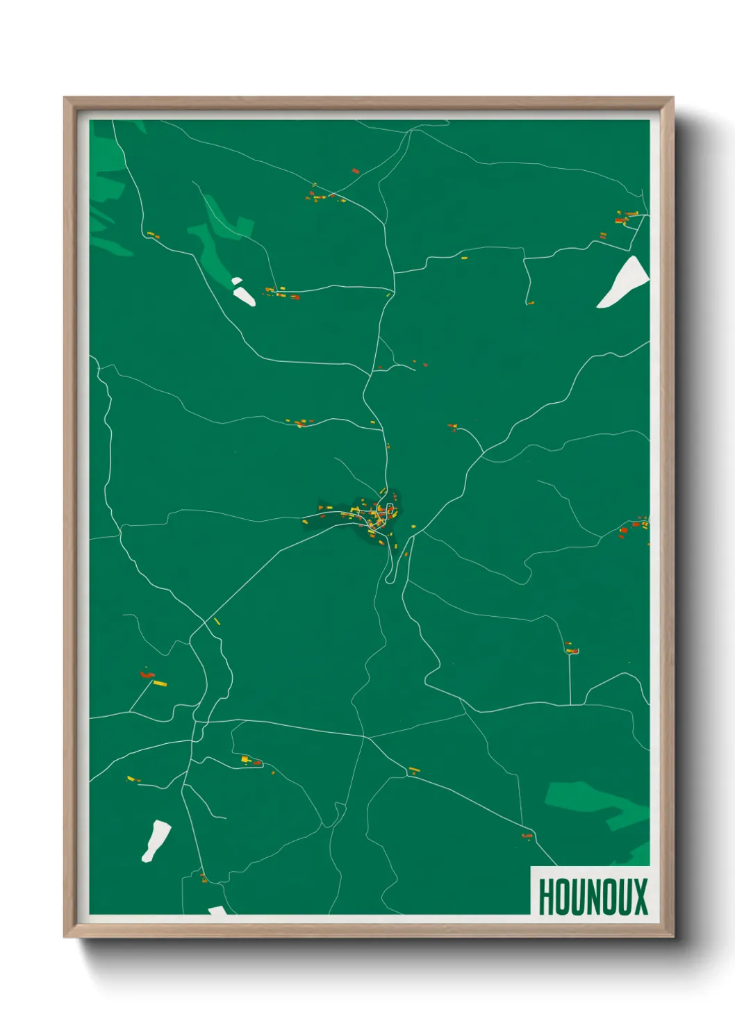 Un poster carteHounoux