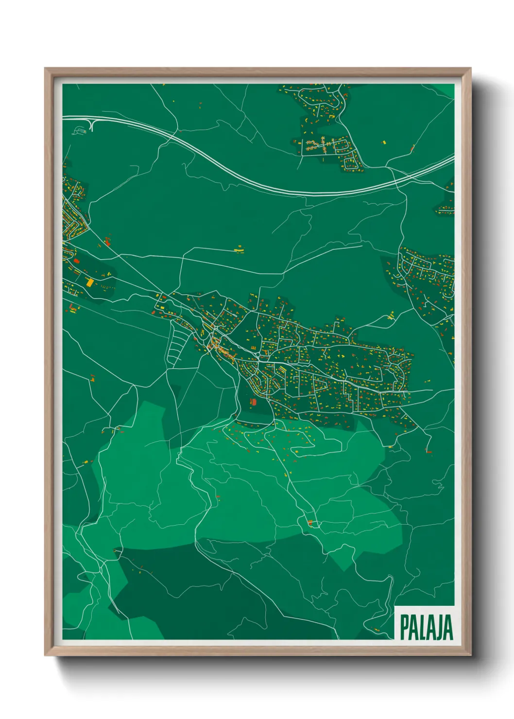 Un poster cartePalaja