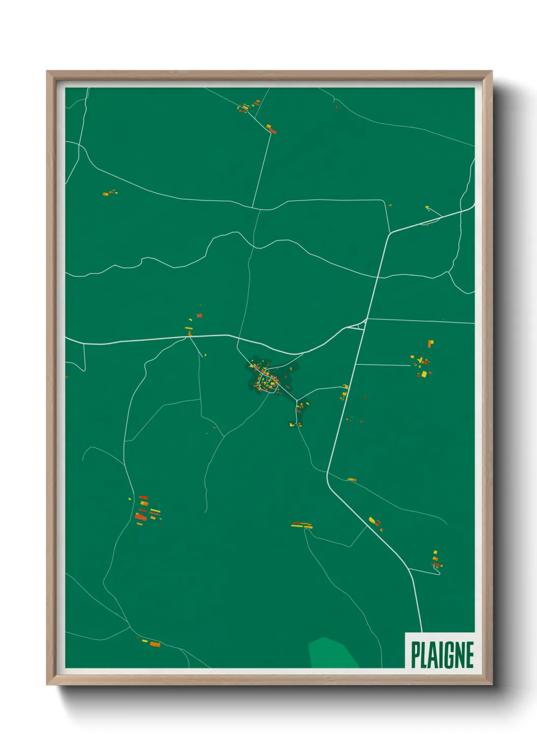 Un poster cartePlaigne