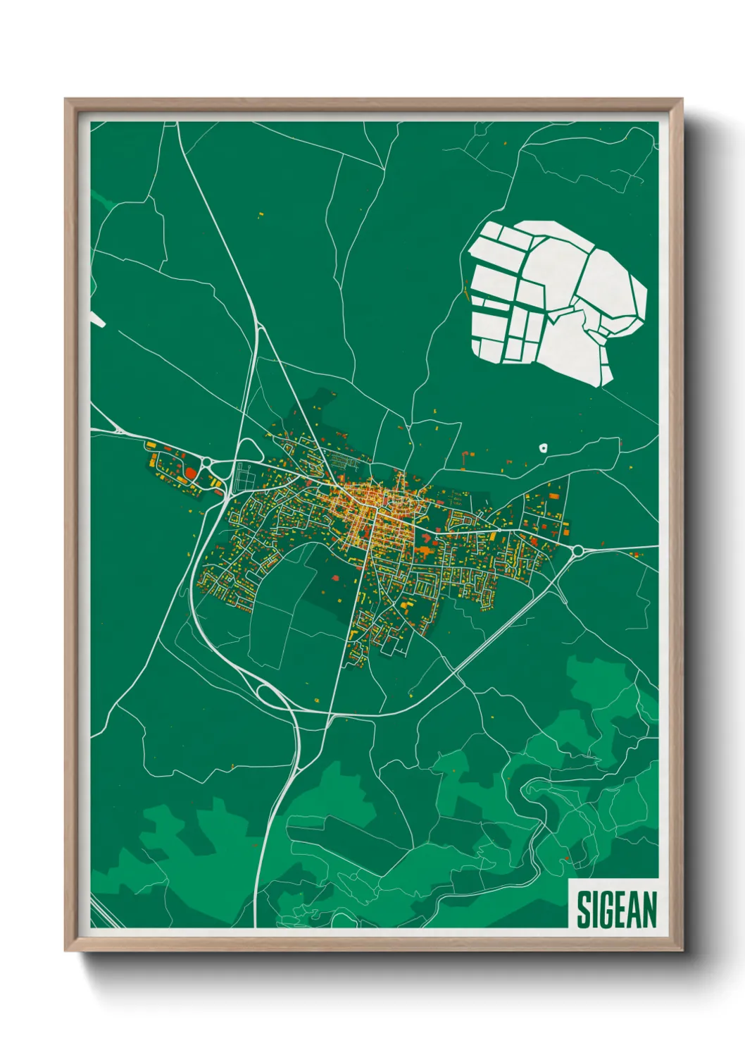 Un poster carteSigean