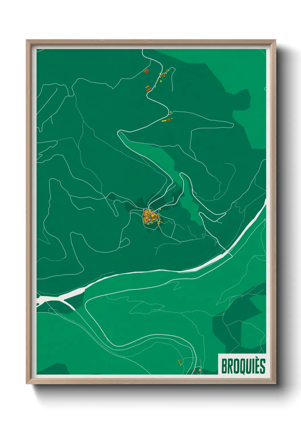 Un poster carteBroquiès