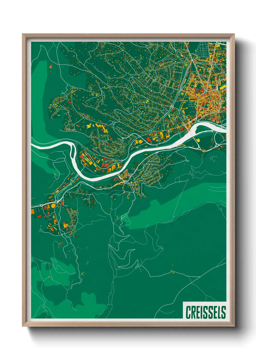 Un poster carteCreissels