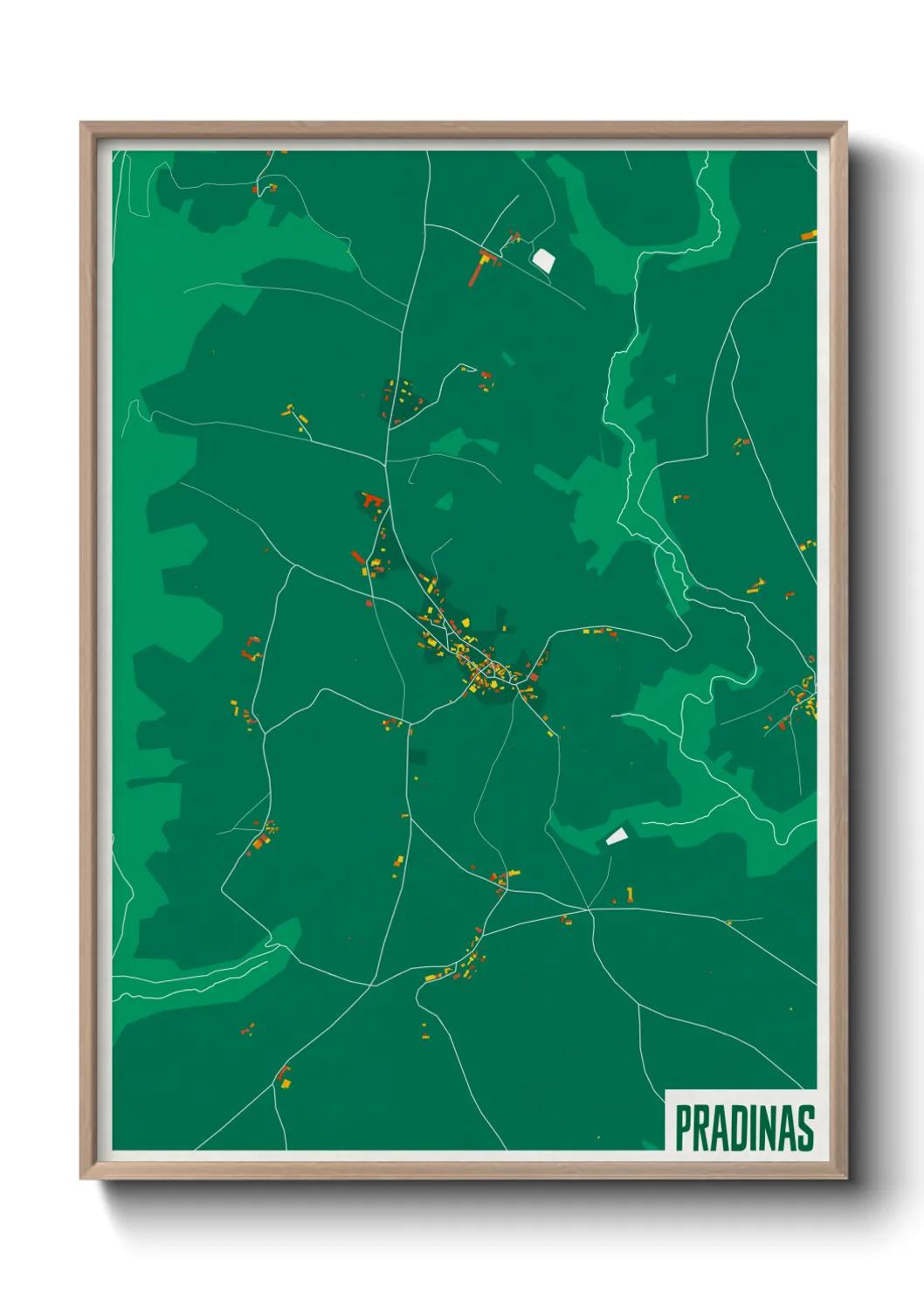 Un poster cartePradinas