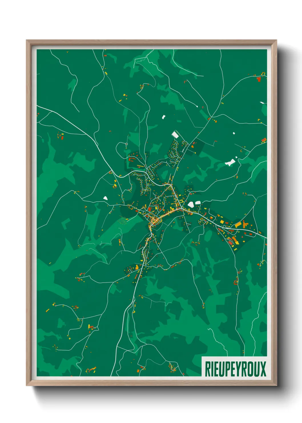 Un poster carteRieupeyroux