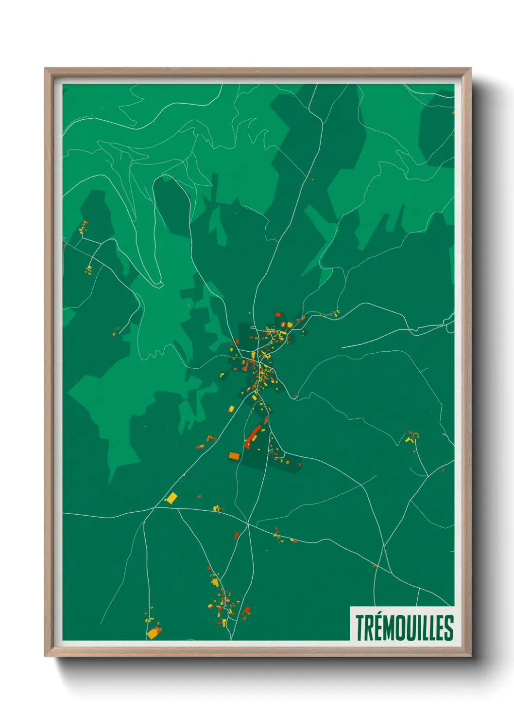 Un poster carteTrémouilles
