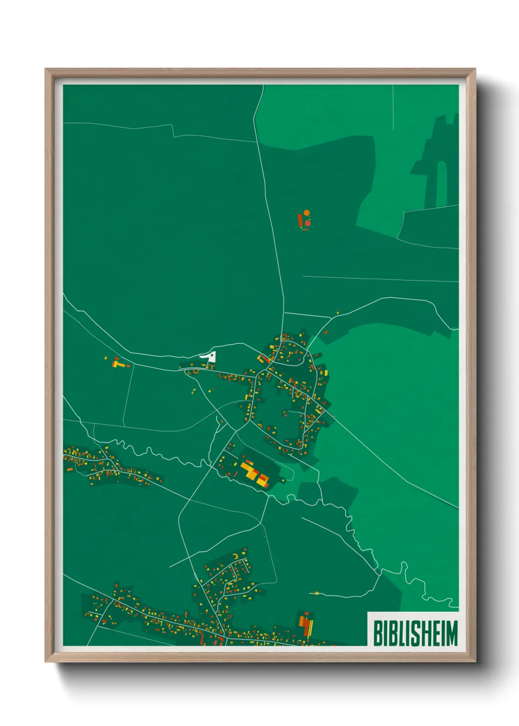 Un poster carteBiblisheim
