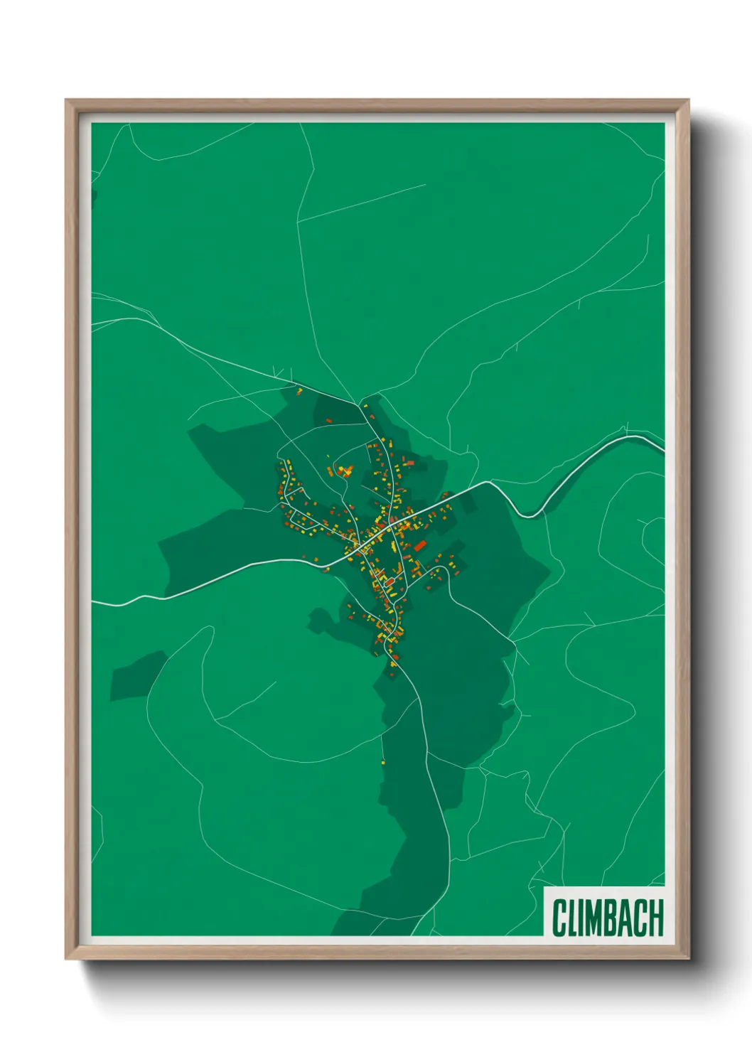 Un poster carteClimbach