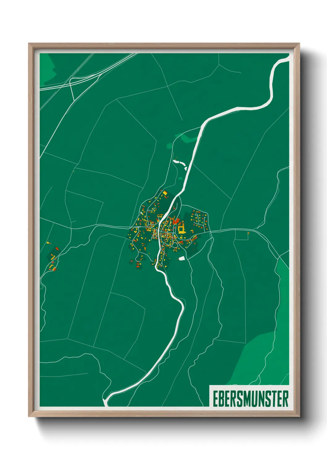 Un poster carteEbersmunster