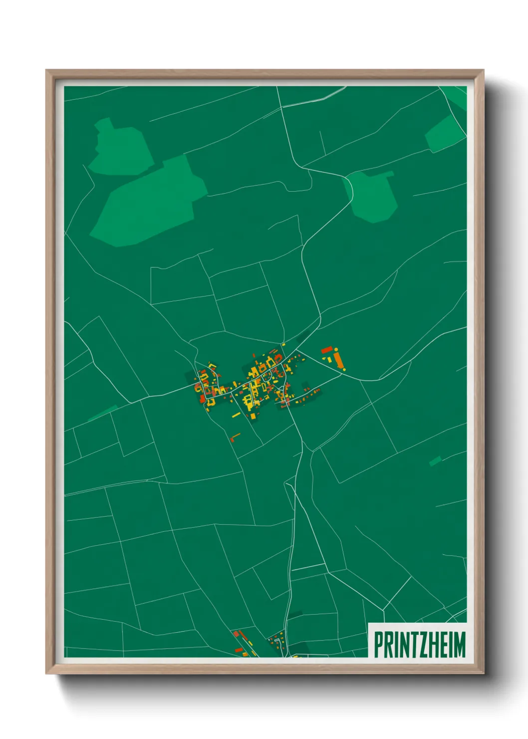 Un poster cartePrintzheim