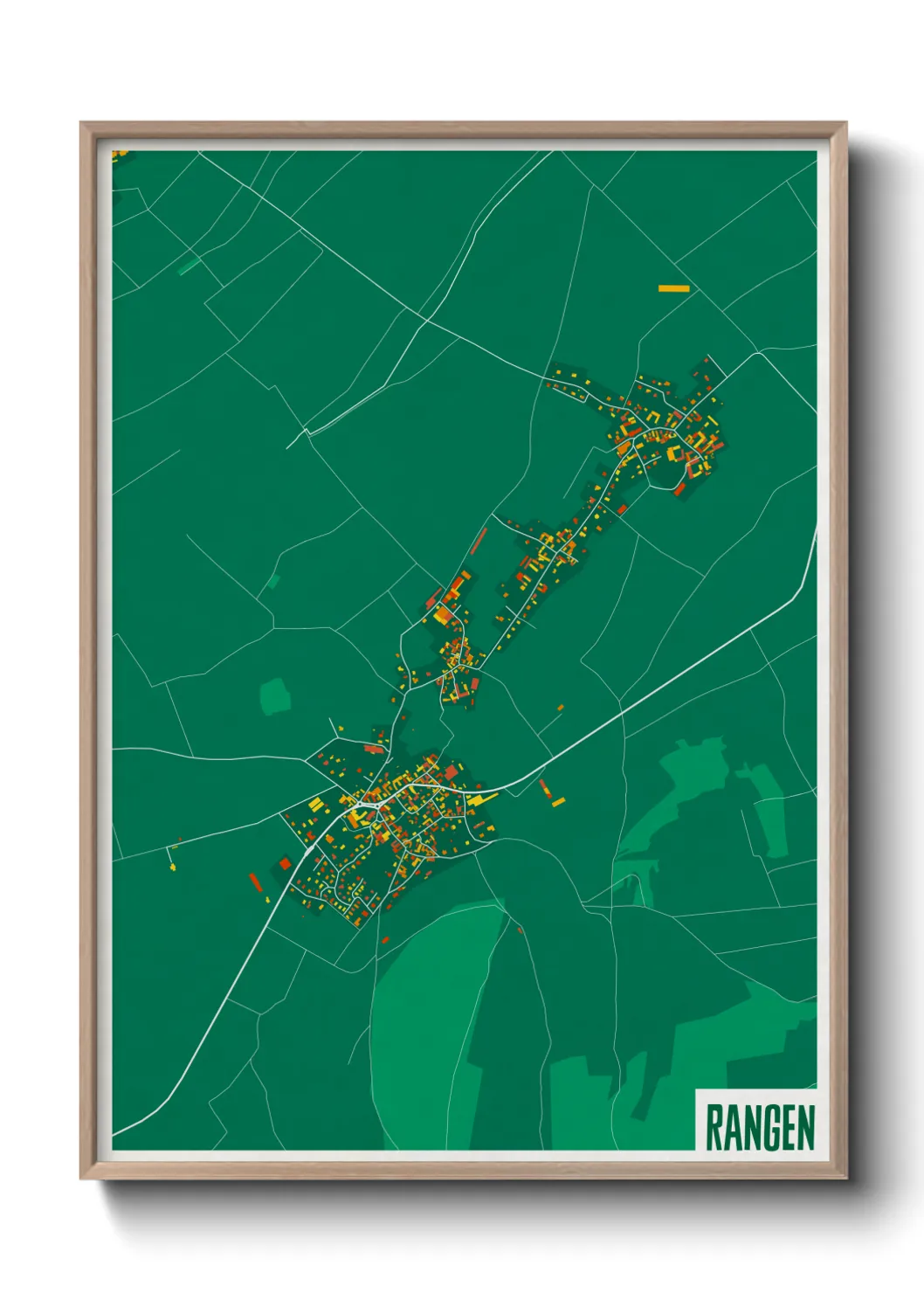 Une affiche de carte sur Rangen