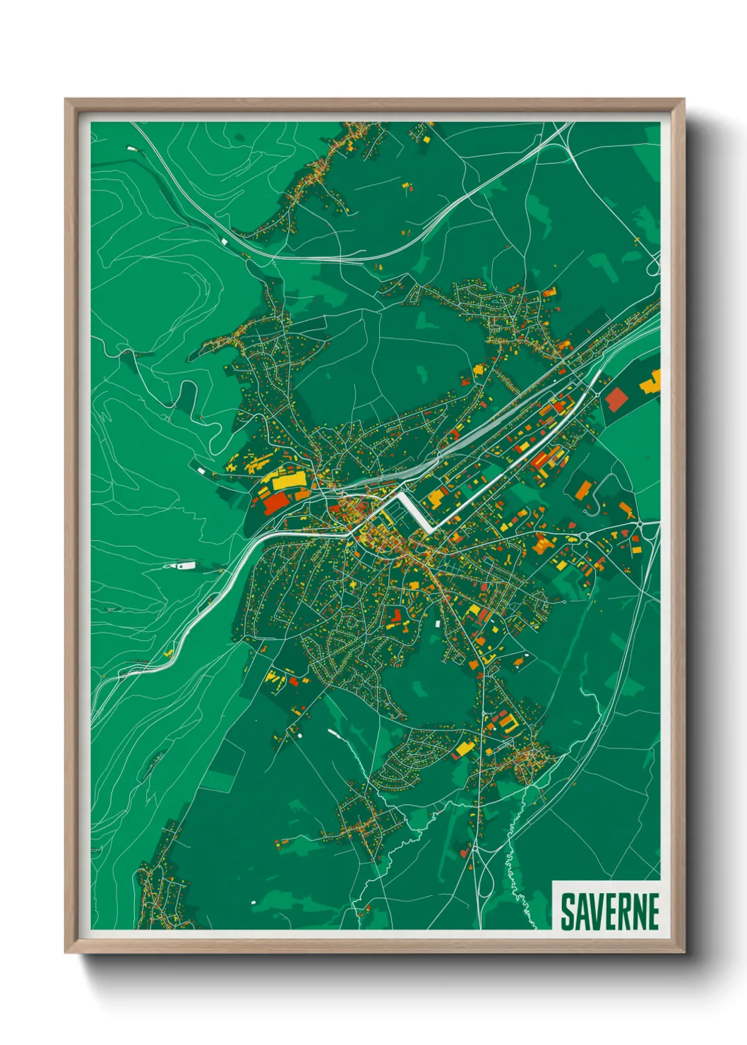 Un poster carteSaverne