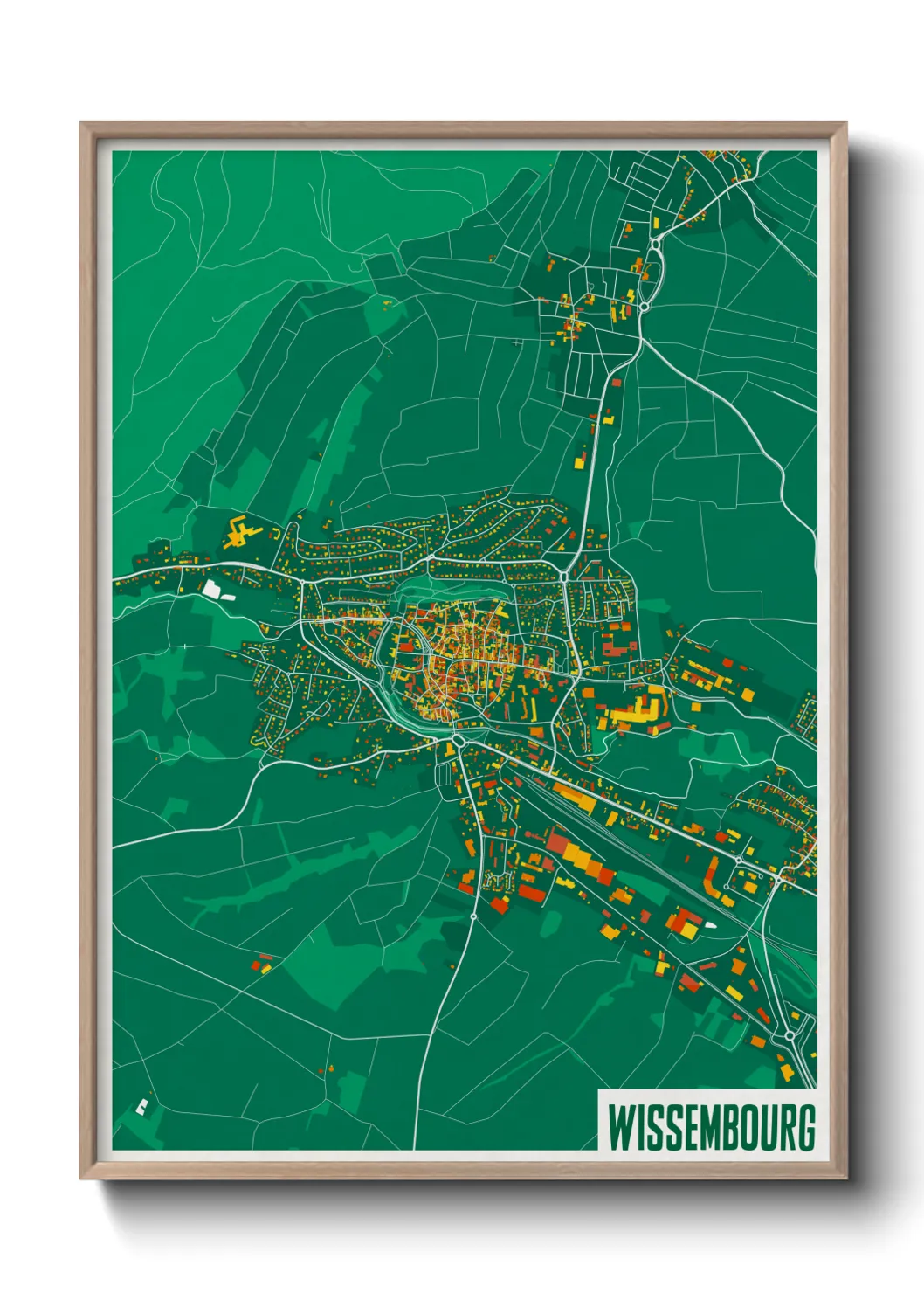 Un poster carteWissembourg