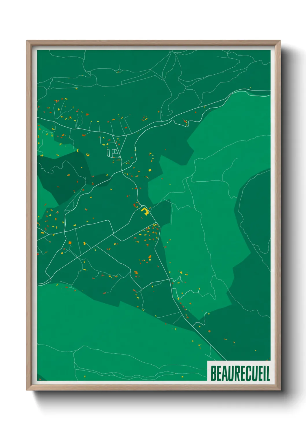 Un poster carteBeaurecueil