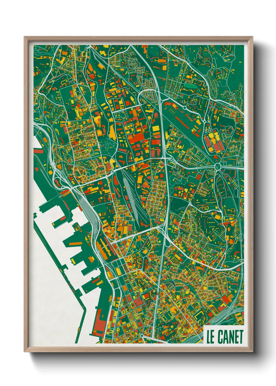 Un poster carteLe Canet