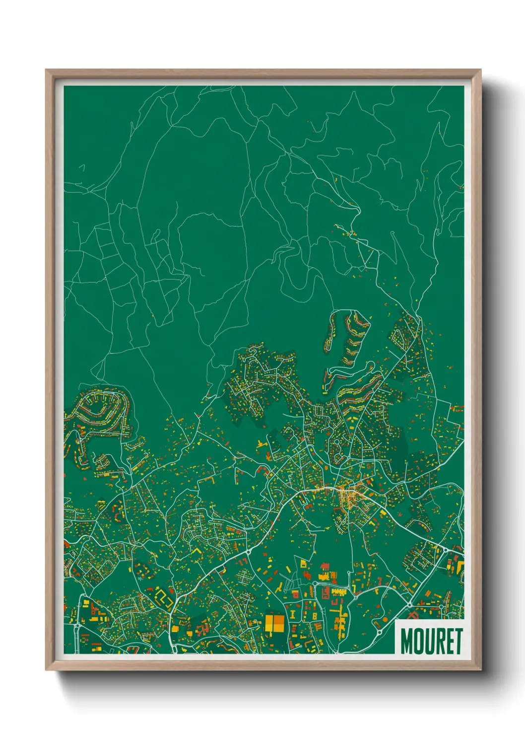 Un poster carteMouret