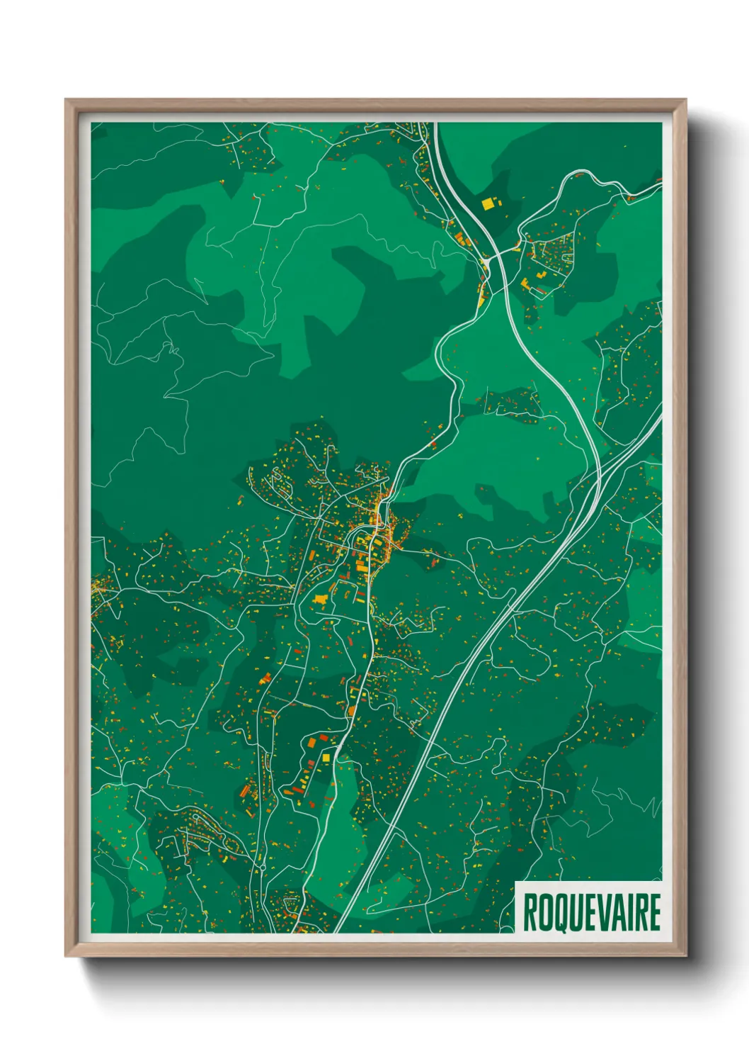 Un poster carteRoquevaire