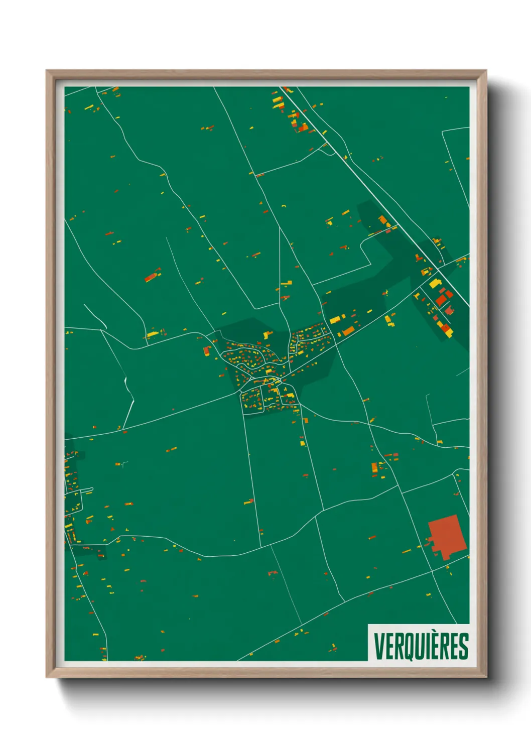 Un poster carteVerquières