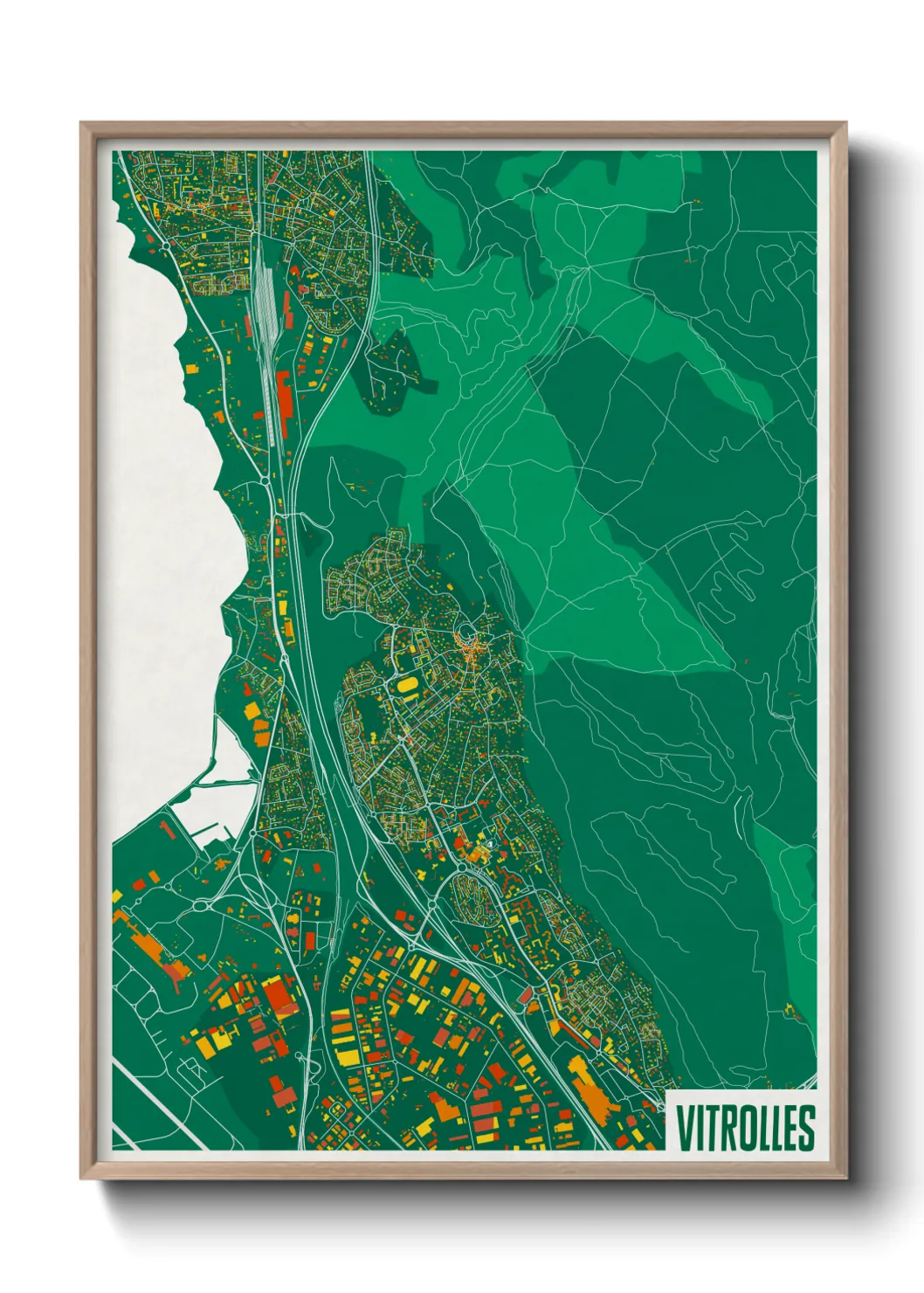 Un poster carteVitrolles