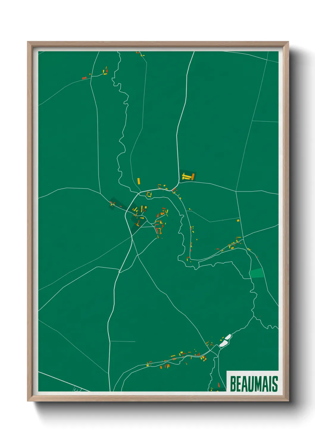 Un poster carteBeaumais