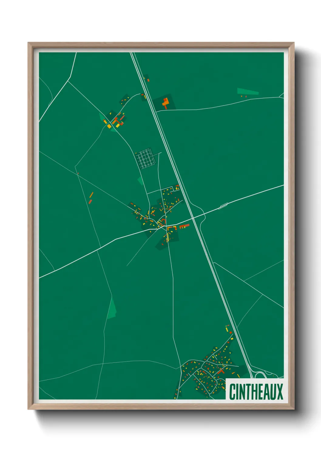 Un poster carteCintheaux