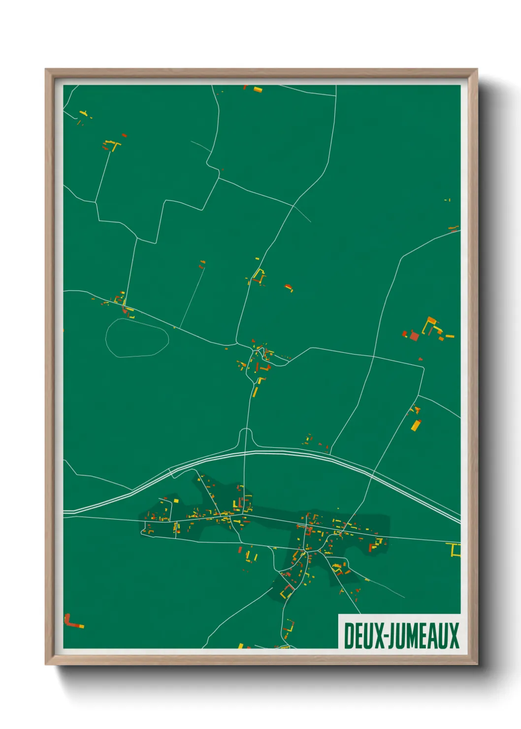 Un poster carteDeux-Jumeaux