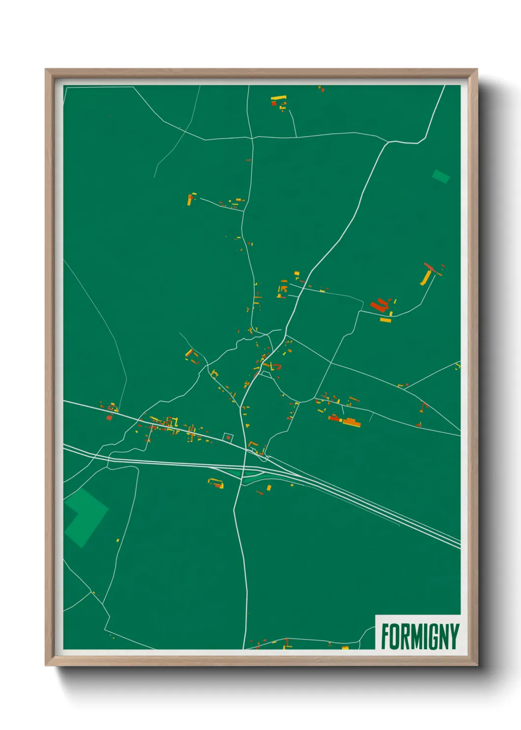 Un poster carteFormigny